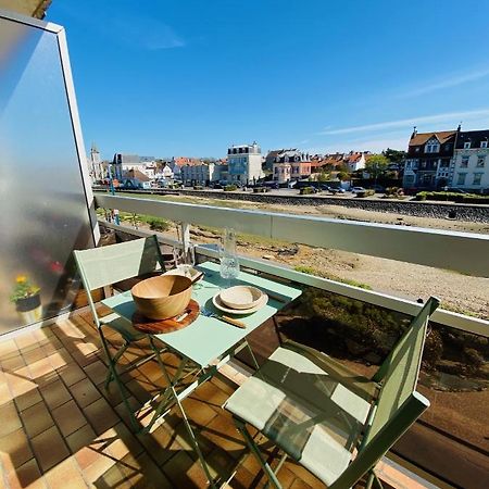 Vue Mer Et Garage Prive, Studio Balcon Plein Sud Wimereux Luaran gambar