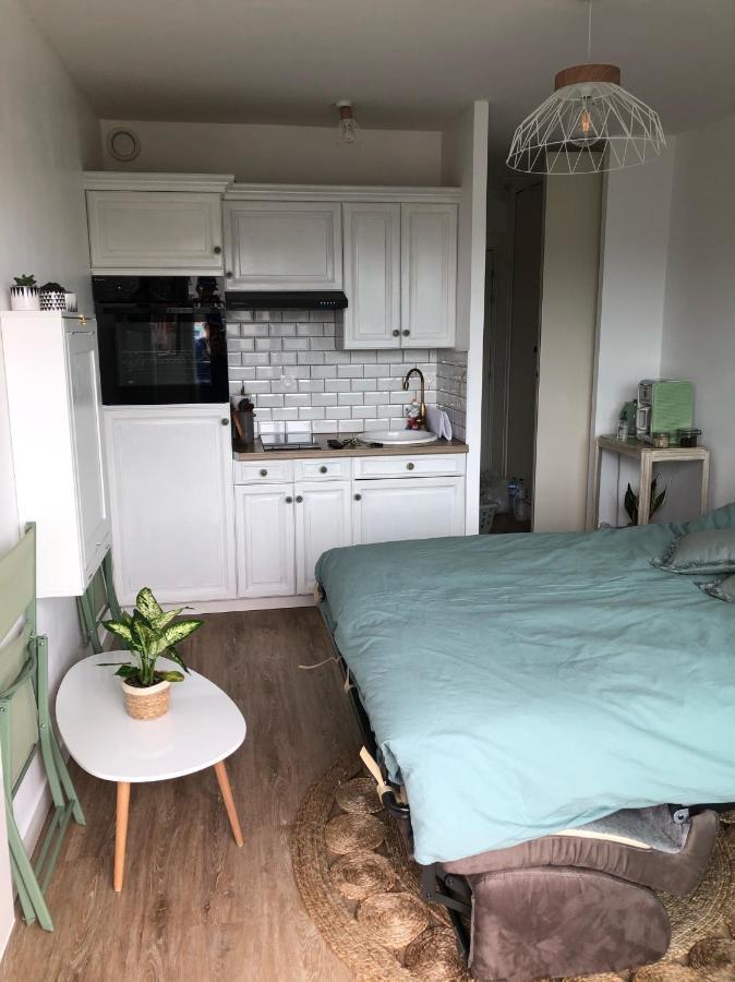 Vue Mer Et Garage Prive, Studio Balcon Plein Sud Wimereux Luaran gambar