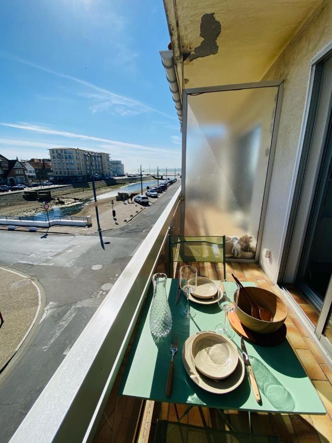 Vue Mer Et Garage Prive, Studio Balcon Plein Sud Wimereux Luaran gambar