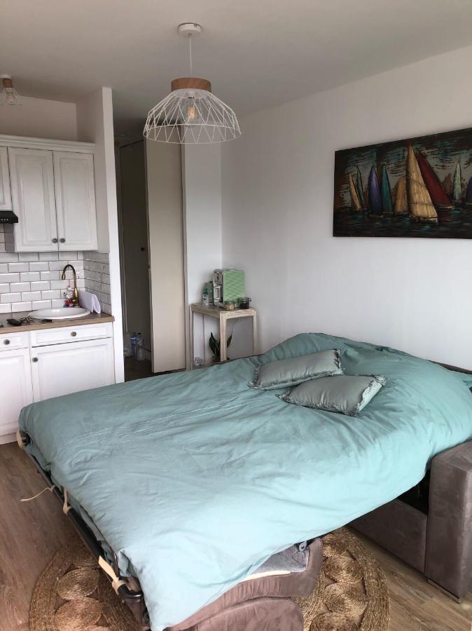 Vue Mer Et Garage Prive, Studio Balcon Plein Sud Wimereux Luaran gambar